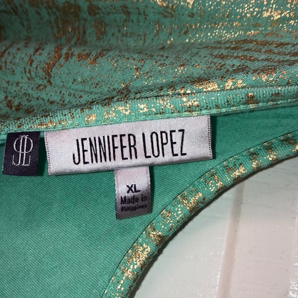 SOLD!! Beautiful Jennifer Lopez Tank Top! Size XL! - Picture 5 of 7